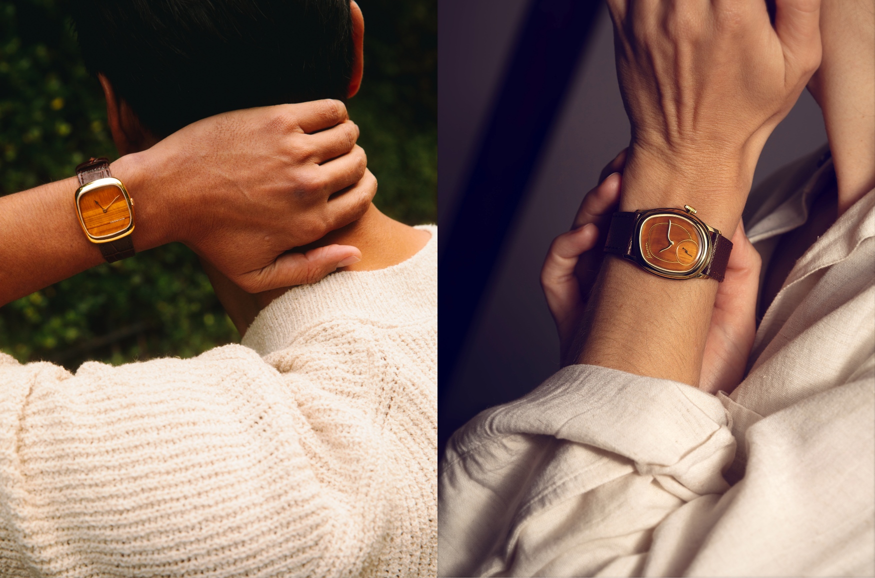 صفحه‌های سنگ چشم ببر ساعت‌های دنیسون و برنرون میراژ ۳۴