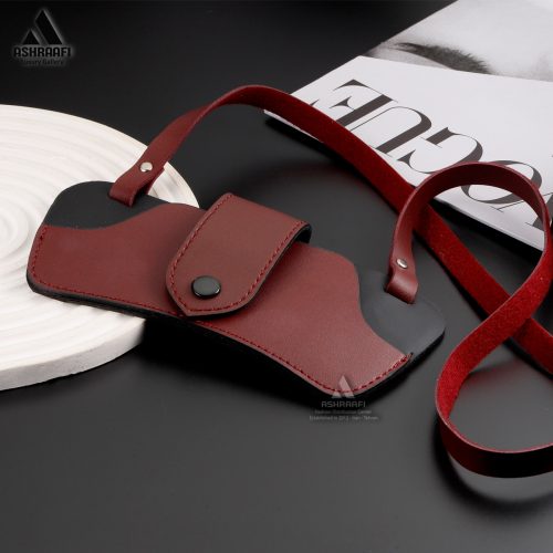 کیف عینک زرشکی