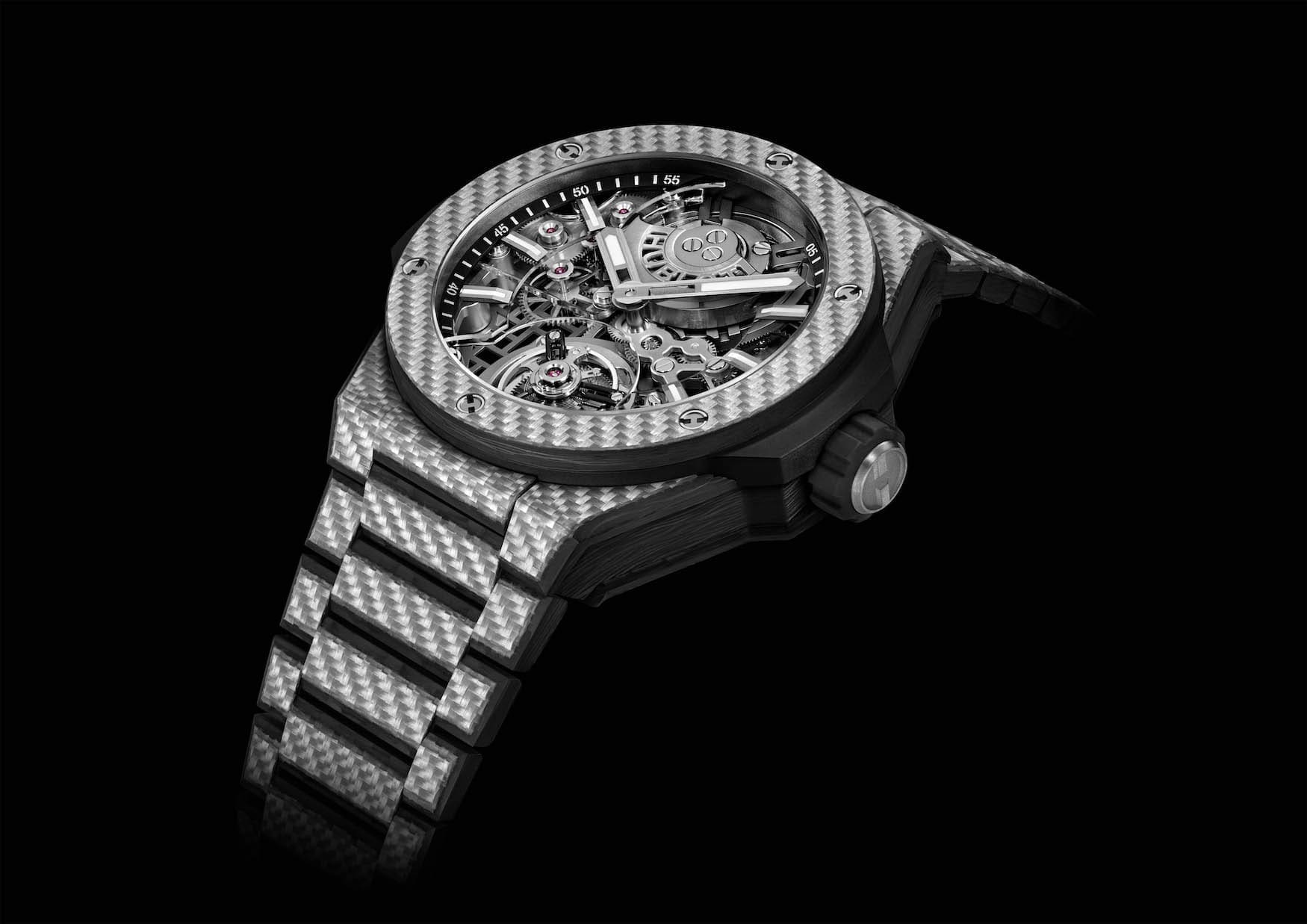 ساعت مچی هوبلو بیگ بنگ توربیلون تمام کربن