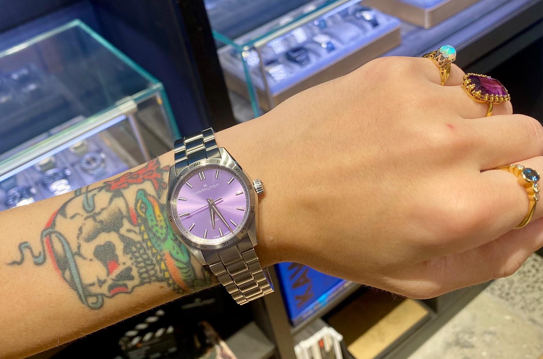 ساعت همیلتون جزمستر پرفورمر اتوماتیک 34 میلی‌متری