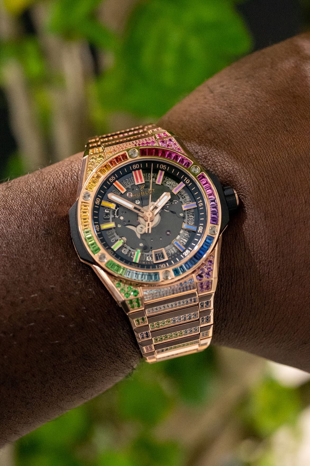 ساعت مچی هوبلو بیگ بنگ اینتگرال رنگین‌کمان