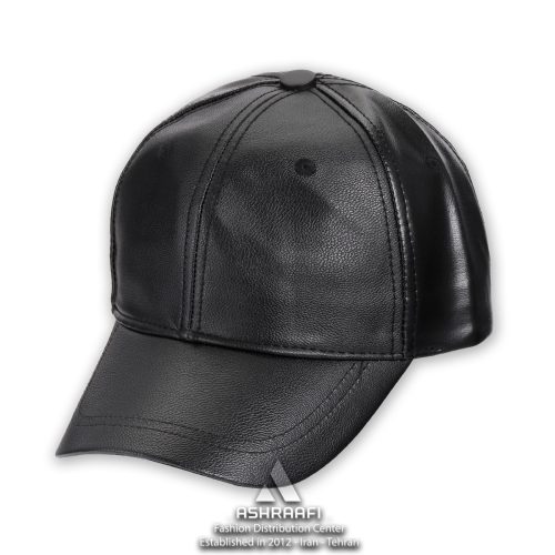 کلاه بیسبالی چرم Leather Baseball Cap HA163