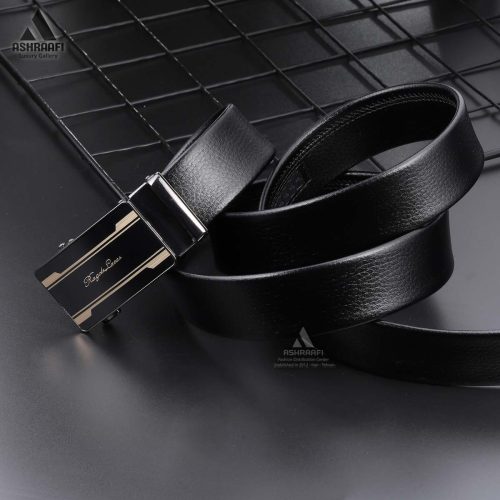 کمربند مشکی مردانه