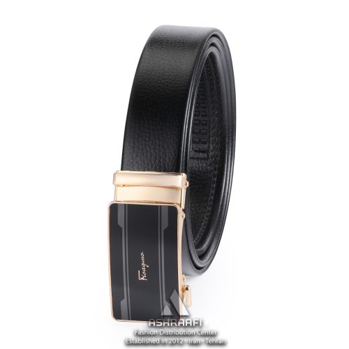 کمربند چرمی ریلی Leather Ratchet Belt BL89