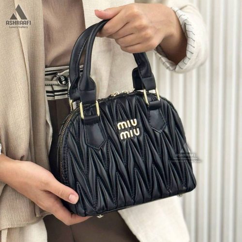 کیف مشکی میو میو