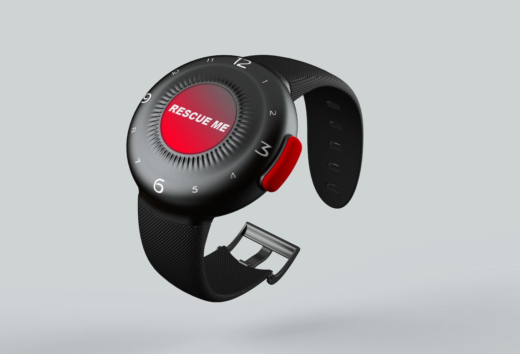 نمای کناری ساعت O-Boy