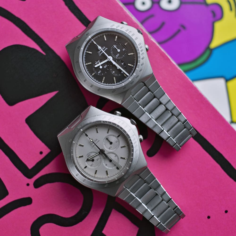 نمایی از چند مدل ساعت امگا توتونیک