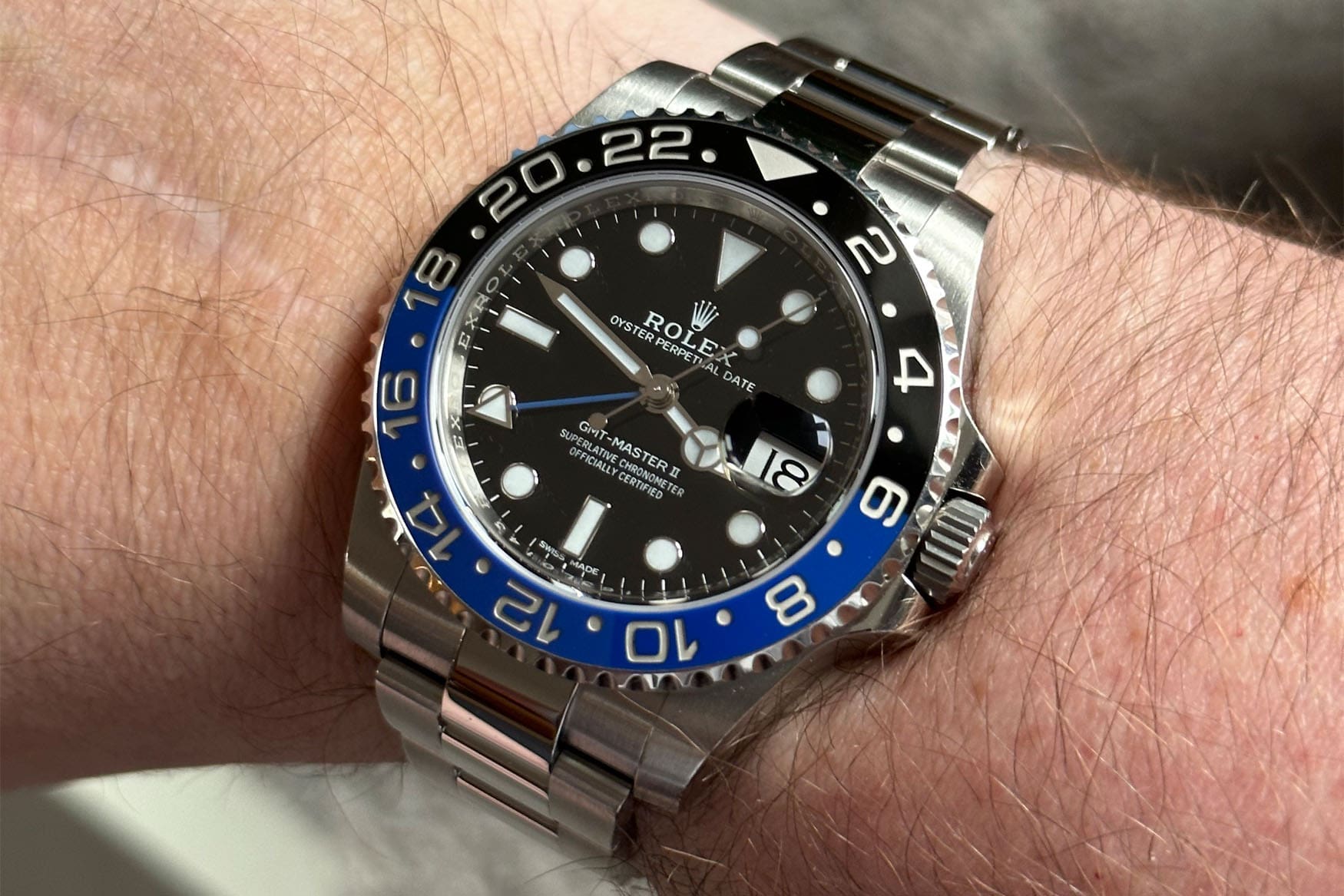 ساعت رولکس مدل BLNR GMT Master Batman