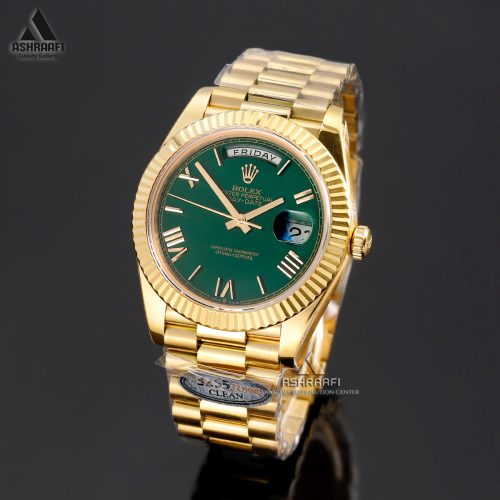 ساعت رولکس صفحه سبز Rolex Day Date Z-GG