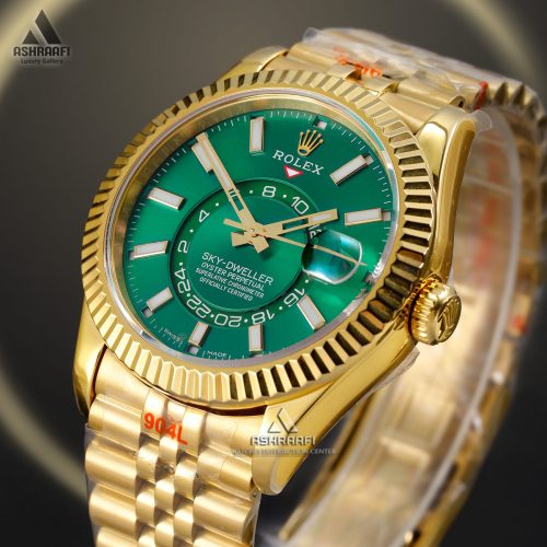 صفحه سبز ساعت رولکس اسکار دولر