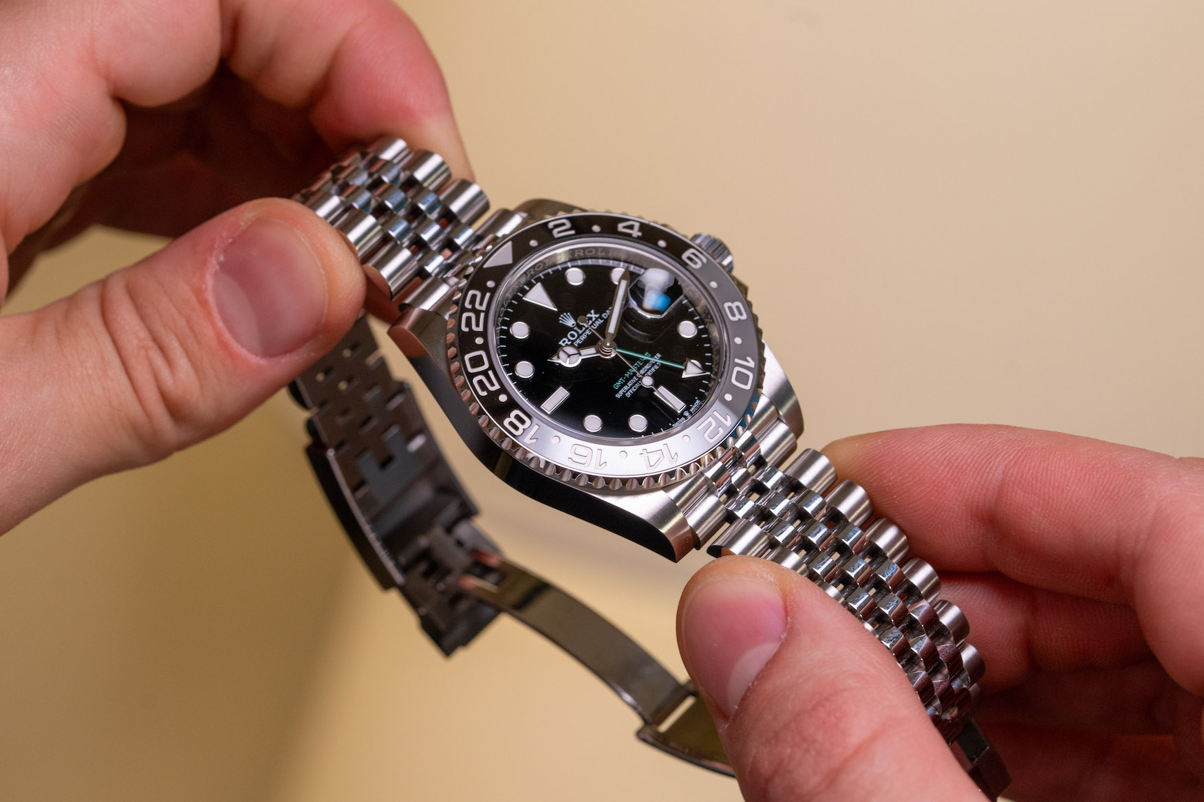 ساعت رولکس GMT Master II 126710GRNR با بند جوبیلی