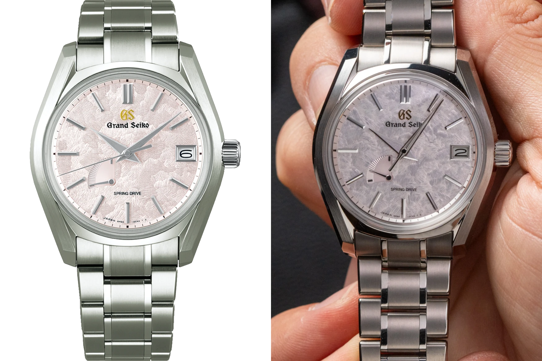 مقایسه تصویر رندر شده و عکس واقعی ساعت SBGA413