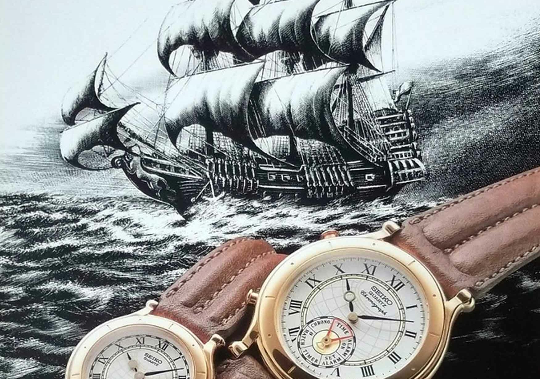 تبلیغ دیگری از ساعت‌های سیکو سری Age of Discovery