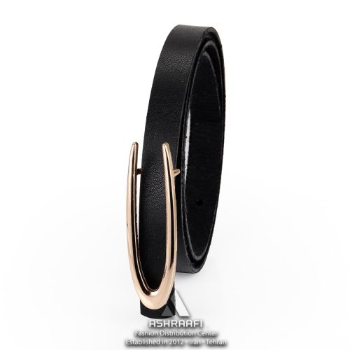 کمربند باریک زنانه Skinny Leather Belt BL78