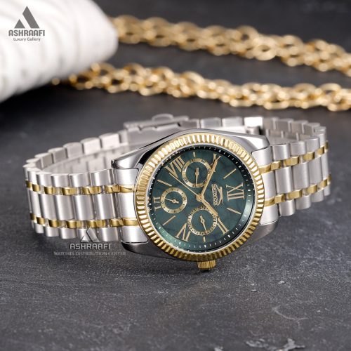 ساعت اسلازنجر صفحه سبز Slazenger SL.09.2343.4.06
