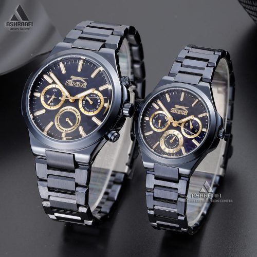 ساعت اسلازنجر سورمه ای Slazenger SL.09.2364.2.04