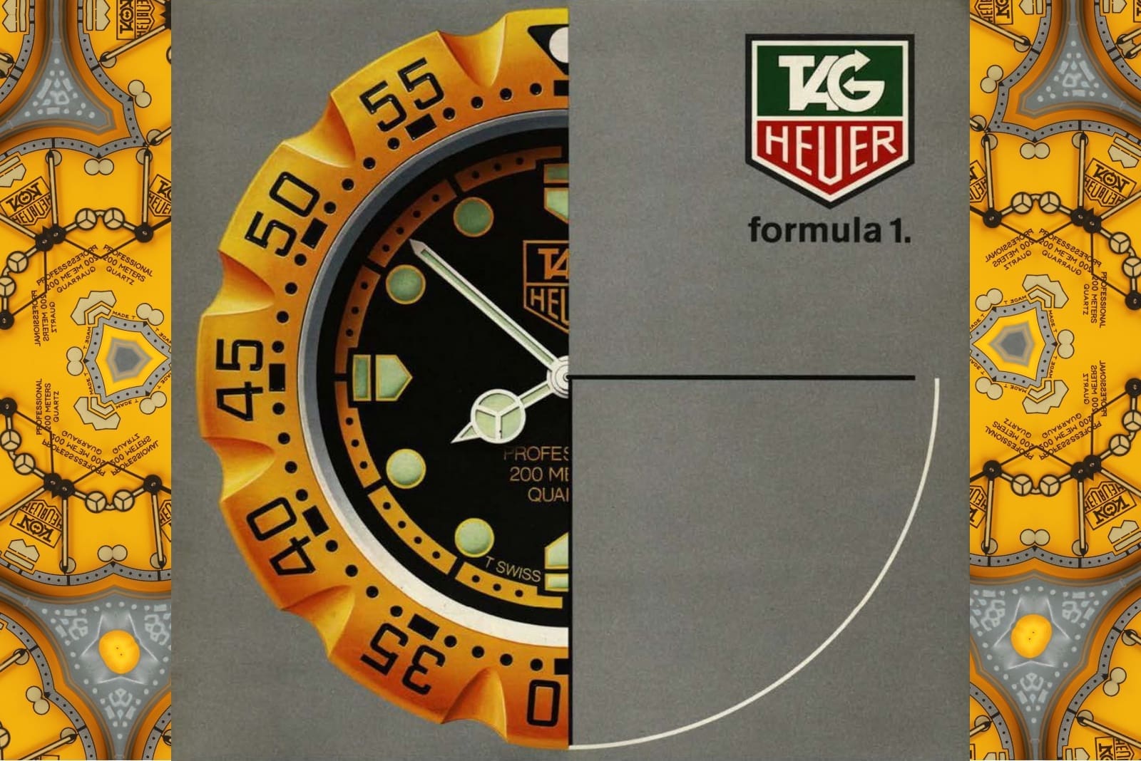 مجموعه‌ای از ساعت‌های تگ هویر فرمول 1 در رنگ‌های مختلف