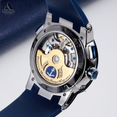 Ulysse-Nardin-30-03 درب پشت شیشه ای ساعت اولیس ناردین