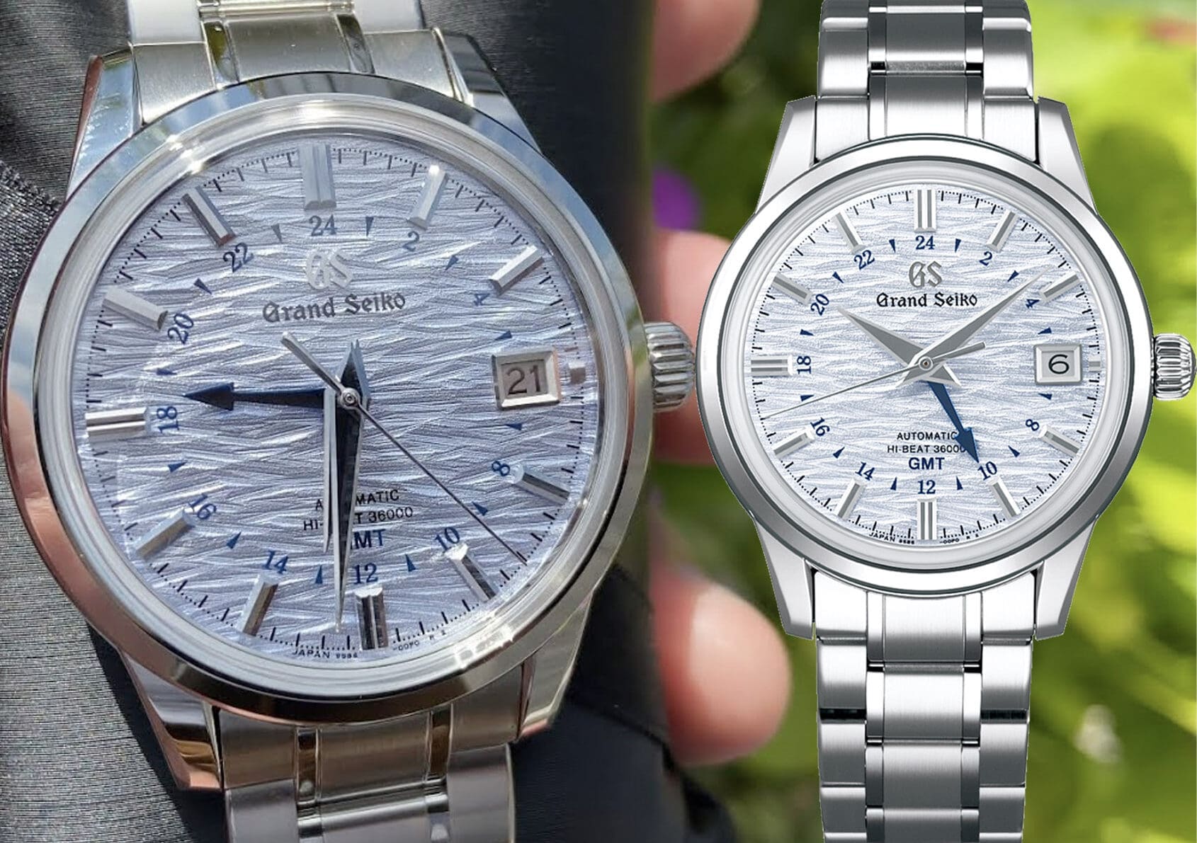 ساعت گرند سیکو SBGJ249 Shosho که توسط Right Time Watches عکاسی شده است.