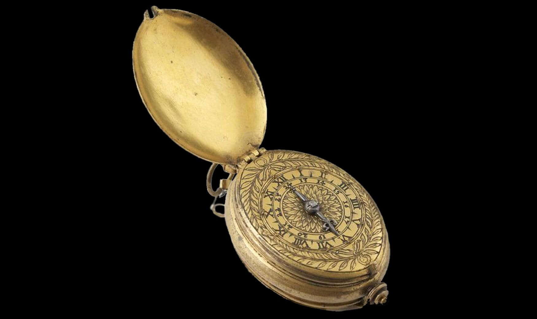 یک ساعت جیبی آلمانی حدود ۱۵۸۰-۱۶۰۰.
