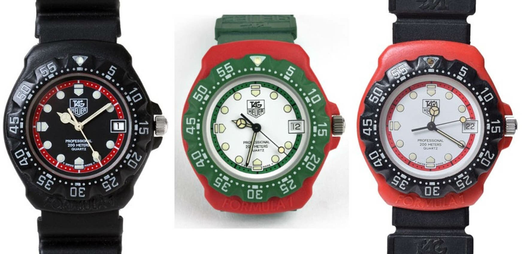 ساعت TAG Heuer Formula 1 از دهه ۱۹۸۰.