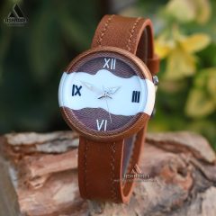 Wooden-Watch-M-BR-02 ساعت چوبی ام دبلیو Wooden Watch M-BR