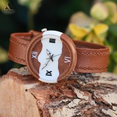 Wooden-Watch-M-BR-03 ساعت مردانه ام دبلیو Wooden Watch M-BR