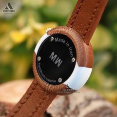 Wooden-Watch-M-BR-04 ساعت ام دبلیو ایرانی Wooden Watch M-BR