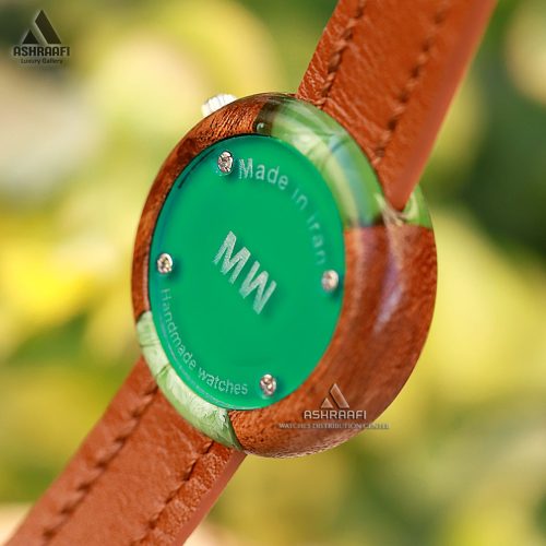 درب پشت ساعت مردانه ام دبلیو Wooden Watch M-GBR