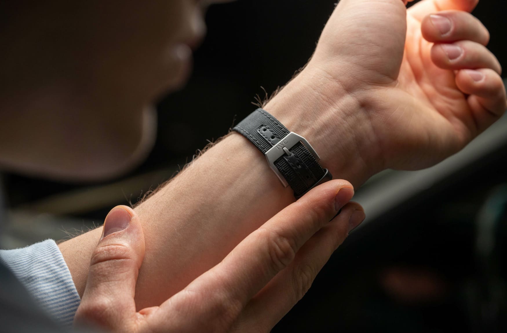 نمای داخلی مچ دست