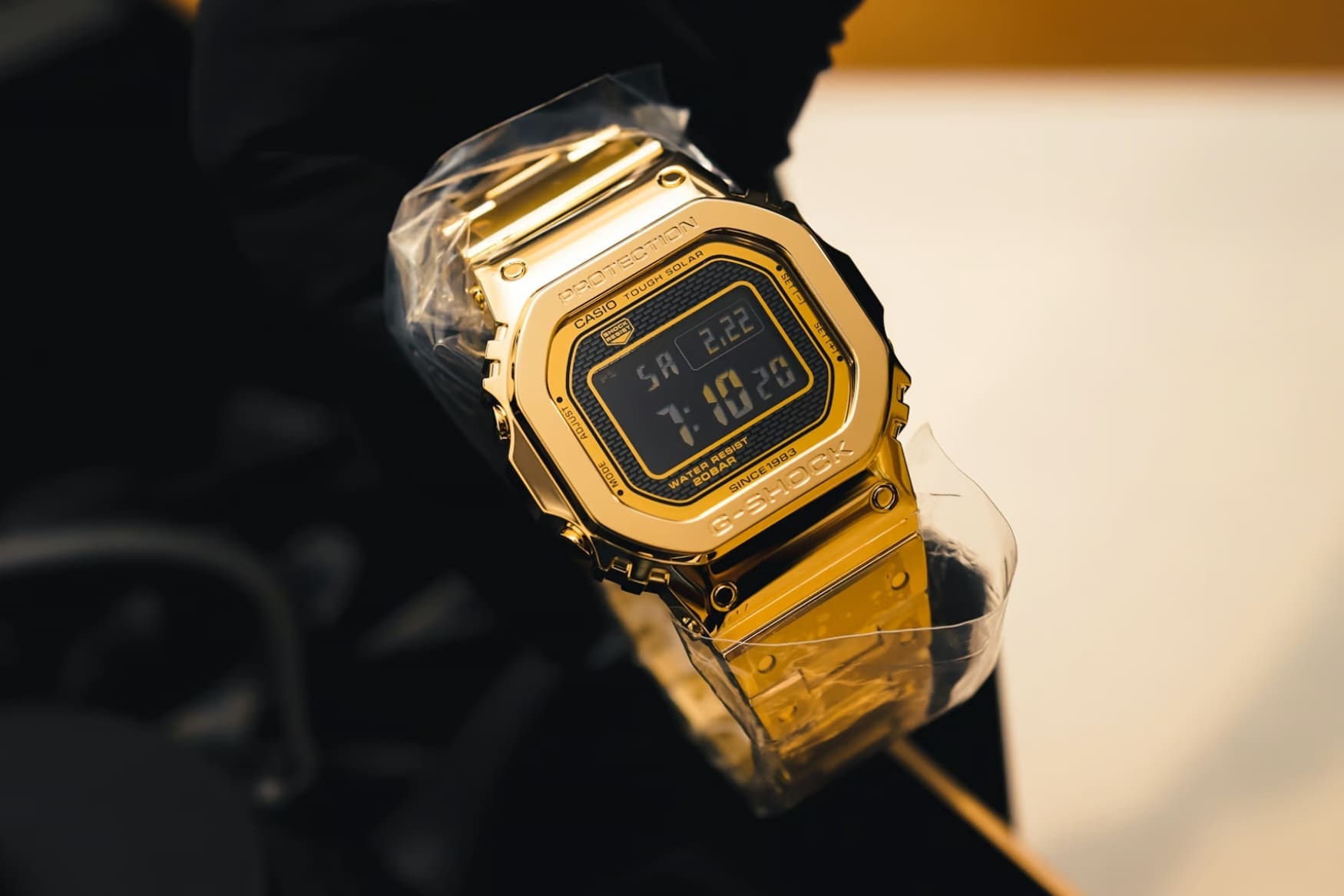 ساعت جی‌شاک دریم پراجکت تمام طلای خالص