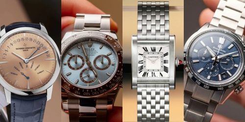 تیتانیوم سبک‌وزن و پلاتین لوکس: تقابل مواد در دنیای ساعت‌های مچی اصل