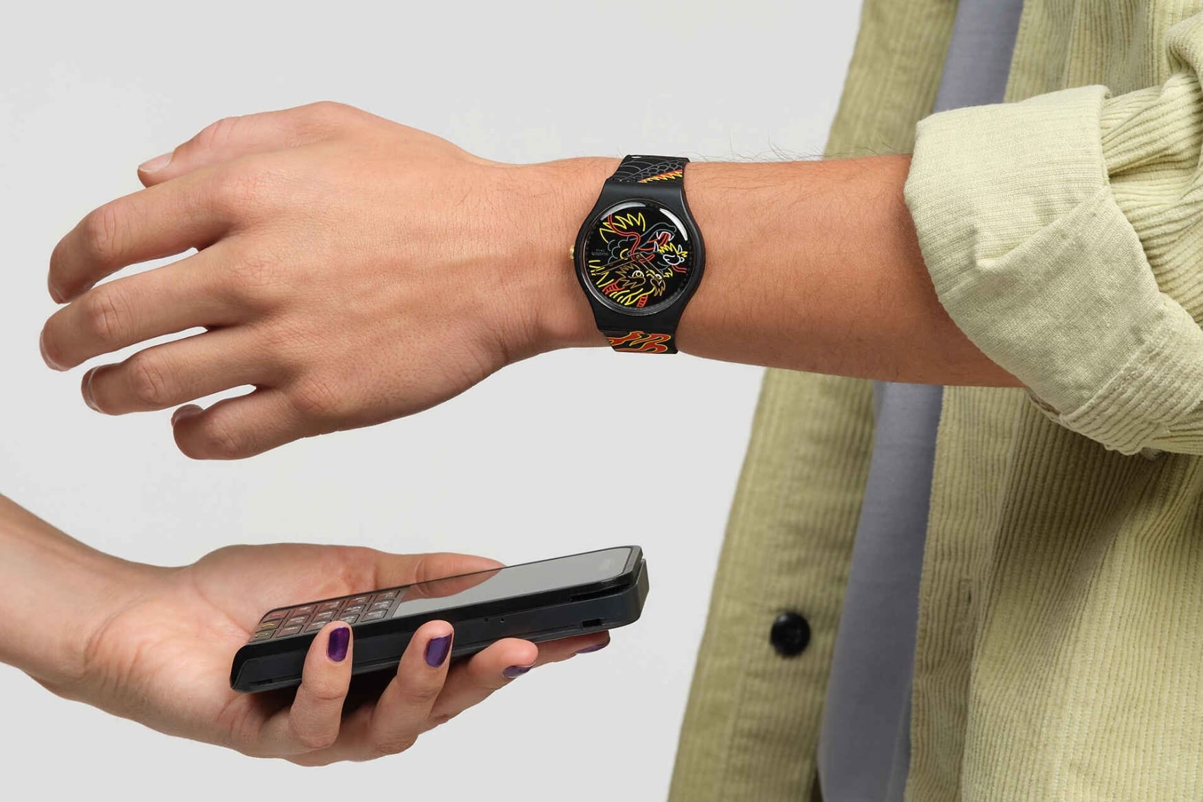 ساعت‌های SwatchPAY با تراشه NFC