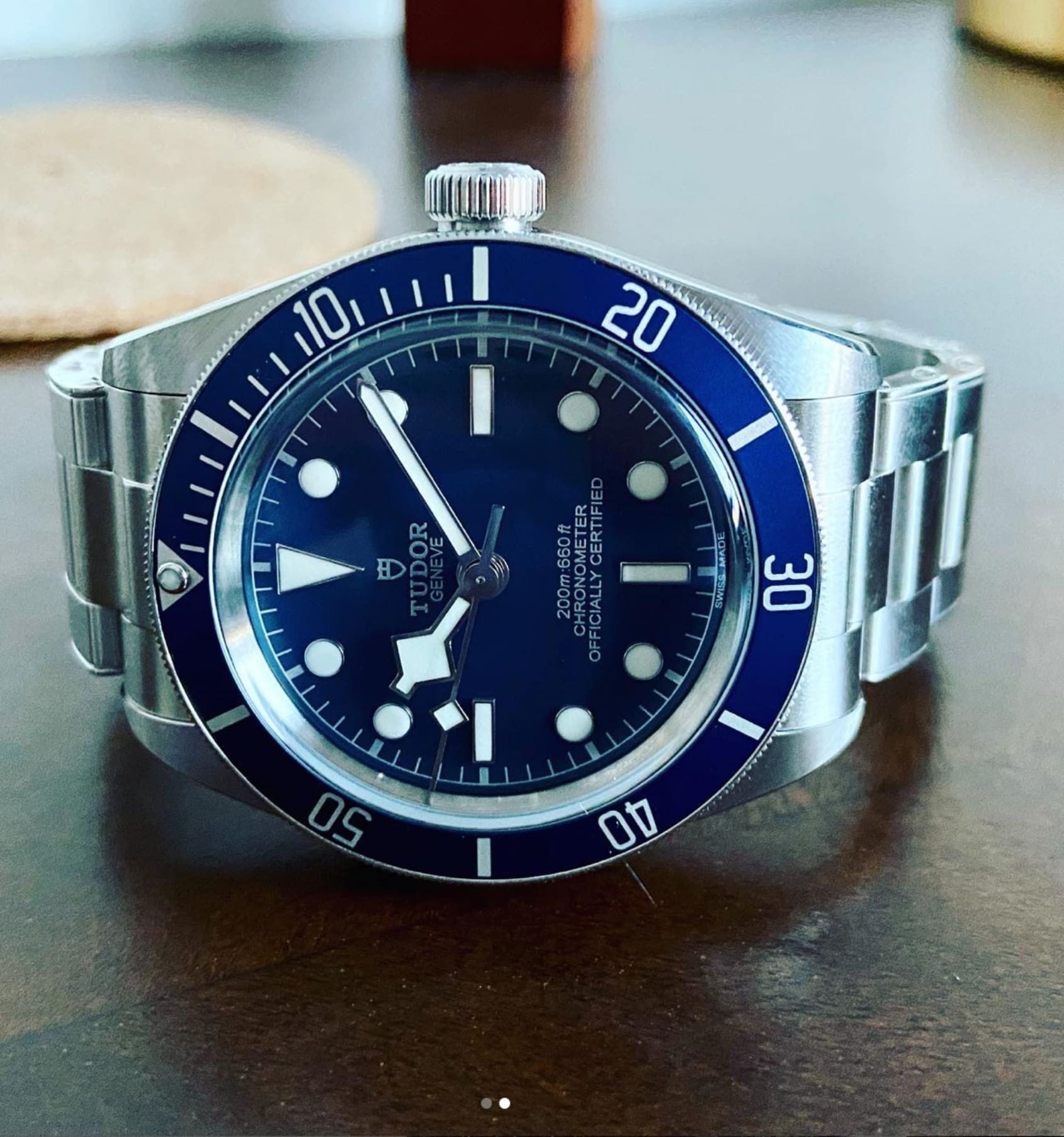 ساعت تودور بلک‌بی ۵۸ آبی