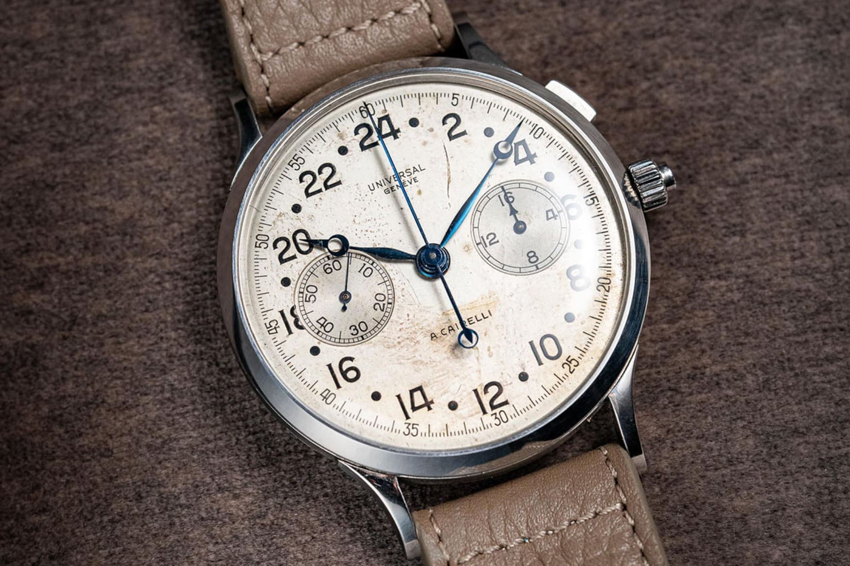 کرنوگراف اسپلیت-سکند Universal Genève مدل A. Cairelli