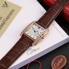 Cartier Tank Anglaise 189-02 ساعت مردانه کارتیه Cartier Tank Anglaise 189