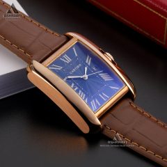 Cartier Tank RG3-04 ساعت کارتیه بند چرمی