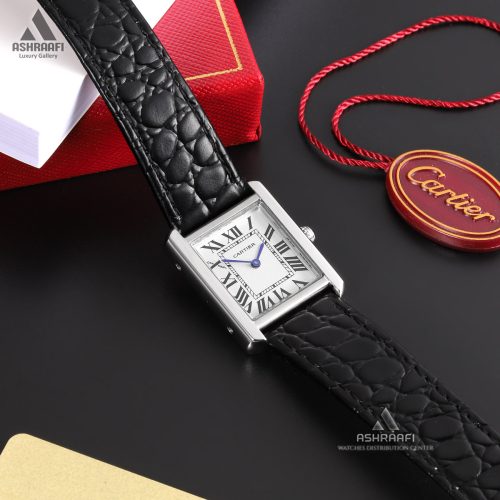 ساعت زنانه کارتیه Cartier Tank Solo SKW1