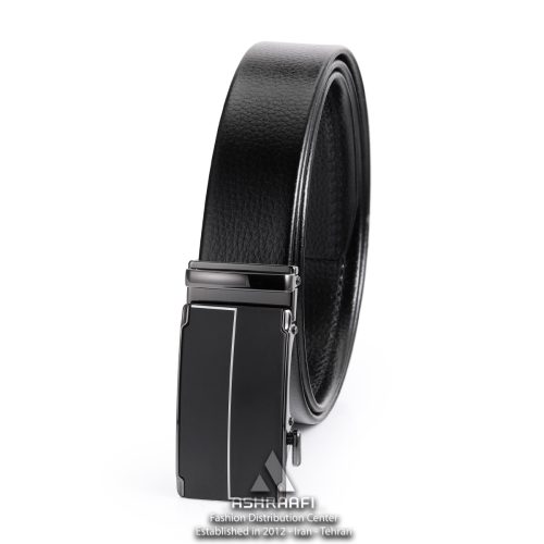 کمربند چرمی مردانه Leather Ratchet Belt BL102