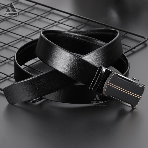 کمربند چرمی مشکی