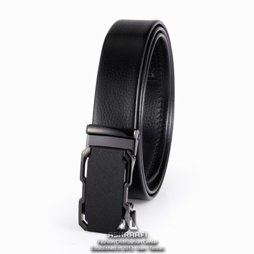 کمربند چرمی مردانه Leather Ratchet Belt BL114