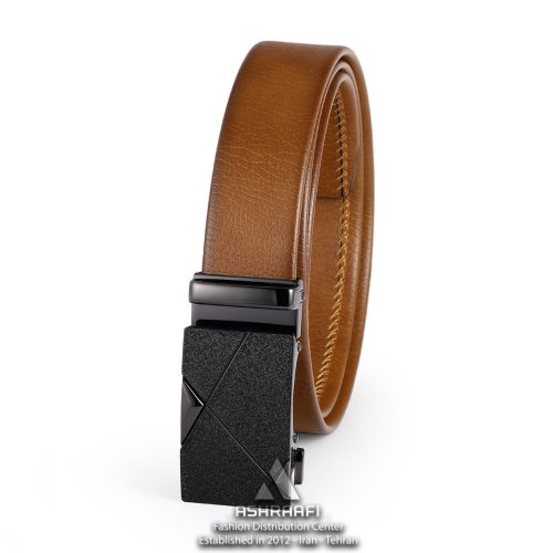 کمربند مردانه Leather Ratchet Belt BL115