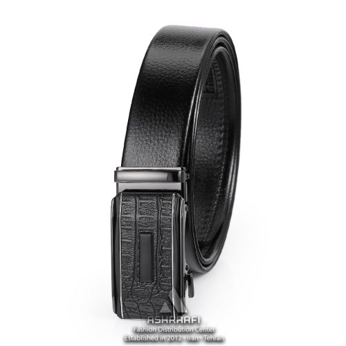 کمربند مردانه چرمی Leather Ratchet Belt BL95