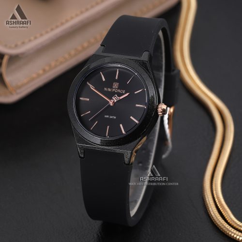 ساعت نیوی فورس مشکی Naviforce NF5056K