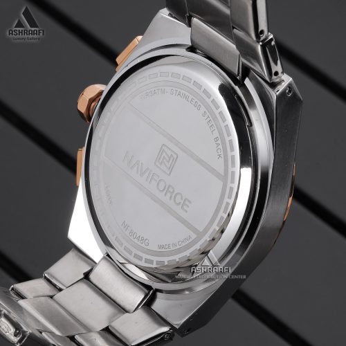 ساعت نیوی فورس استیل Naviforce NF8048SRG