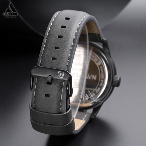 ساعت نیوی فورس بند چرمی Naviforce NF9229GGK
