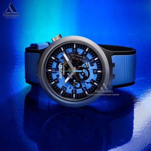 ساعت سواچ آبی Swatch SB07S106