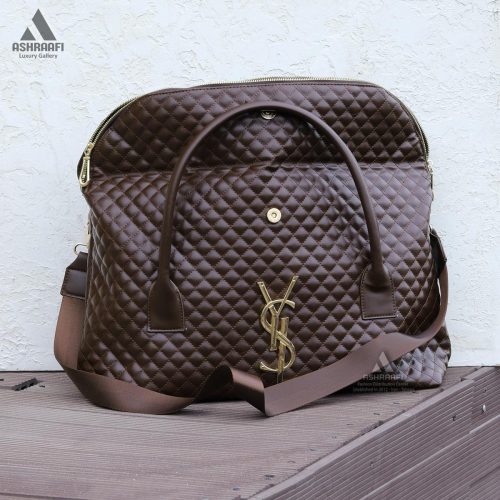 کیف چرم قهوه ای