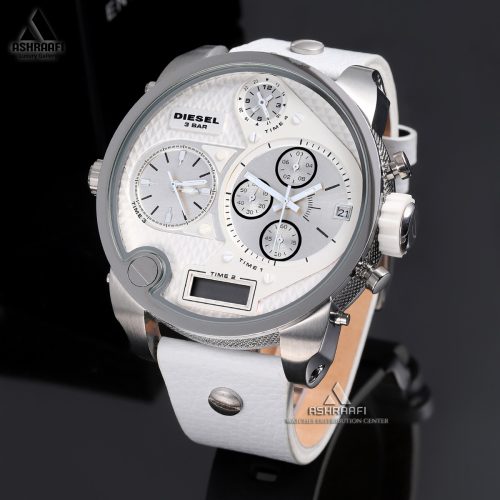 ساعت دیزل بند چرمی Diesel DZ-7194W