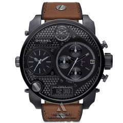 ساعت دیزل بند چرمی Diesel DZ-7214BK